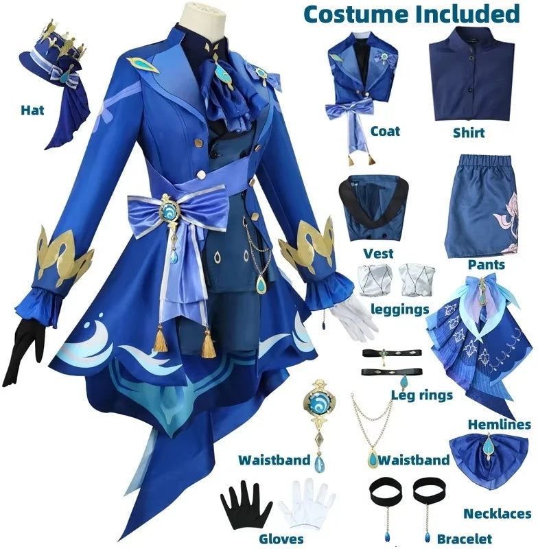 Cosplay Furina Game Genshin Impact