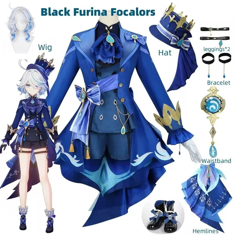 Cosplay Furina Game Genshin Impact