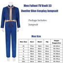 Radiation Male Norm Vault Dweller Uniform Halloween Costume Female TV Show Fall Suit Out Vault 33 Lucy Blue Jumpsuit Cosplay