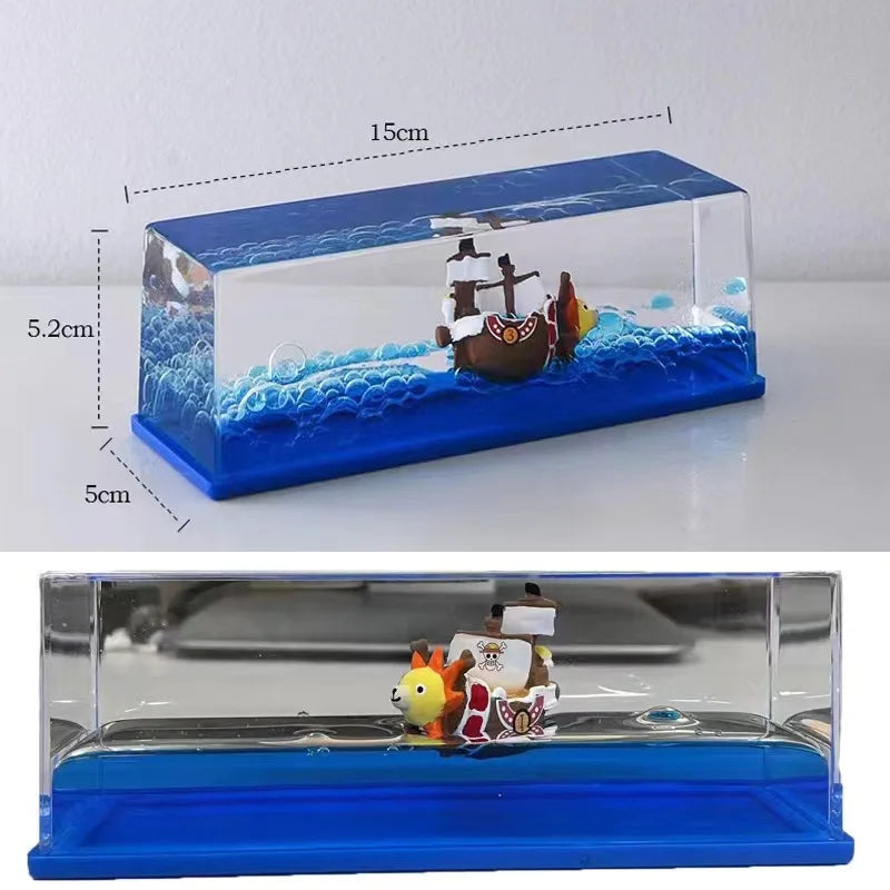 Barco do Luffy em acrílico 1 Pc