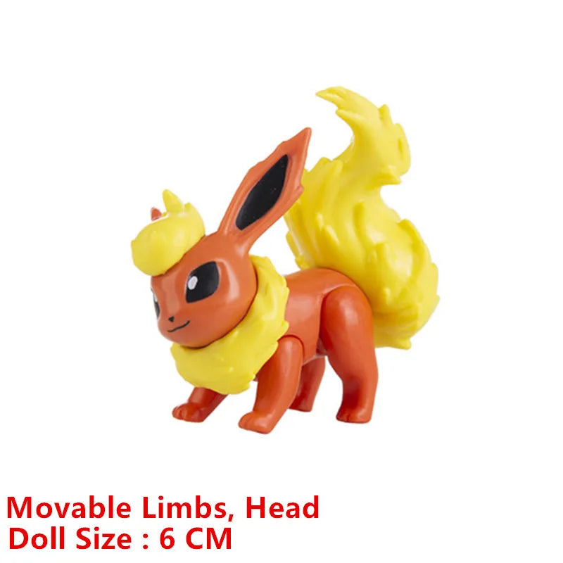 Action Figure Pikachu, Mewtwo, Charmander, Blastoise, Gurado Anime Pokemon, 4-13cm