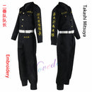 Cosplay, Mikey, Sano, Manjiro, Chifuyu, Ken Baji, Ryuguji, Bordado, Manji Gang, Anime Tokyo revenger