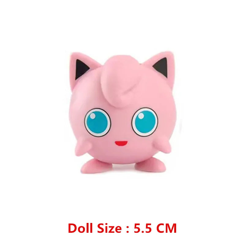 Action Figure Pikachu, Mewtwo, Charmander, Blastoise, Gurado Anime Pokemon, 4-13cm
