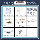 Genshin Impact Lumine Cosplay Costume Game Clothes Genshin Lumine Dress Wig Hair Full Set Outfits Party Costumes
