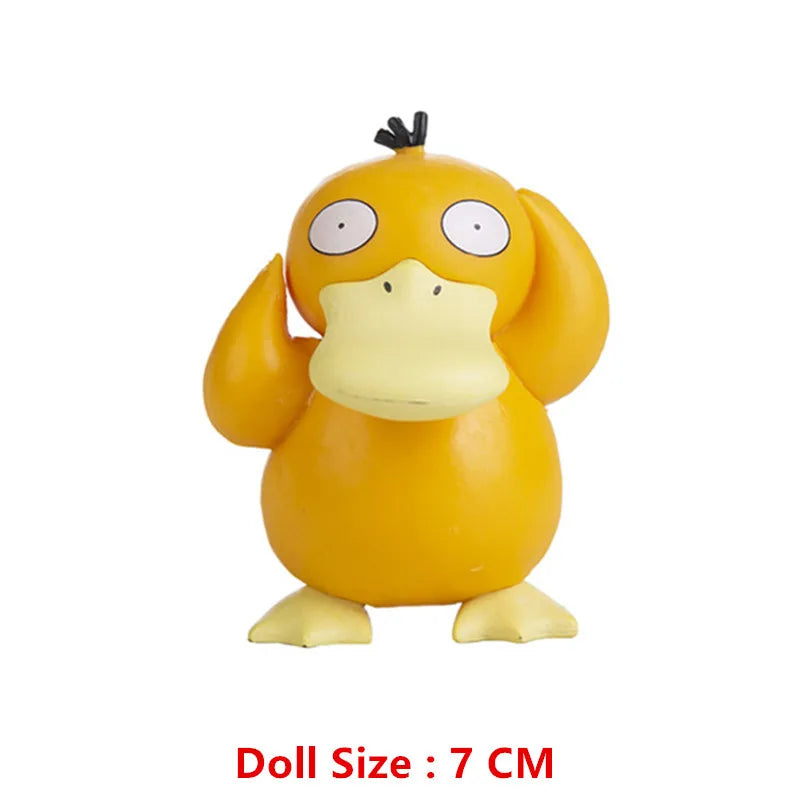 Action Figure Pikachu, Mewtwo, Charmander, Blastoise, Gurado Anime Pokemon, 4-13cm