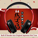 Fone sem fio bluetooth Anime jibaku shounen hanako-kun hanako kun