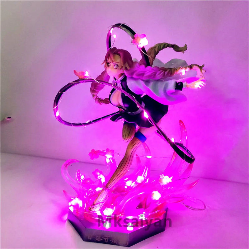 Action Figure Kanroji Mitsuri Anime Demon Slayer, 21 cm