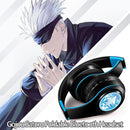 Fone de ouvido Satoru Gojo Bluetooth entrada portão de memória anime jujutsu kaisen