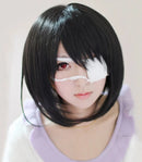 Peruca mei misaki + remendo olho escolher