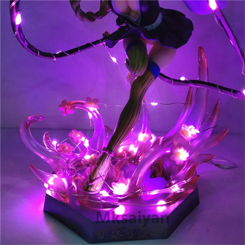 Action Figure Kanroji Mitsuri Anime Demon Slayer, 21 cm