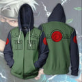 Moletom com capuz Kakashi Anime Naruto
