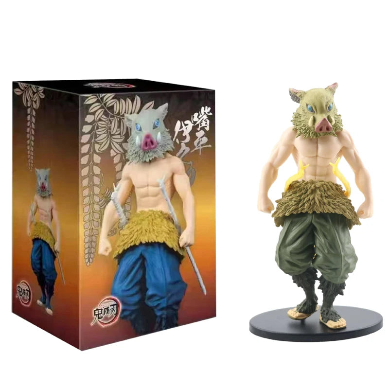 Action figure nezuko kyoujurou/tanjirou/inosuke shinobu/zenitsu Anime Demon Slayer