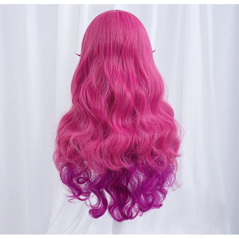 Peruca Ahri Game LOL, 70cm