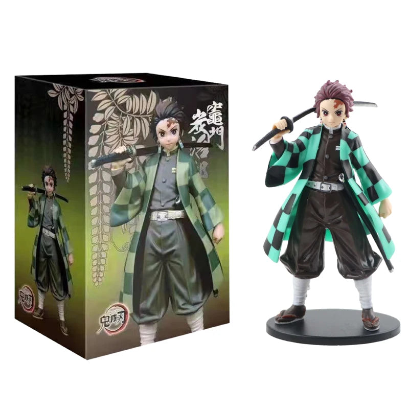 Action figure nezuko kyoujurou/tanjirou/inosuke shinobu/zenitsu Anime Demon Slayer