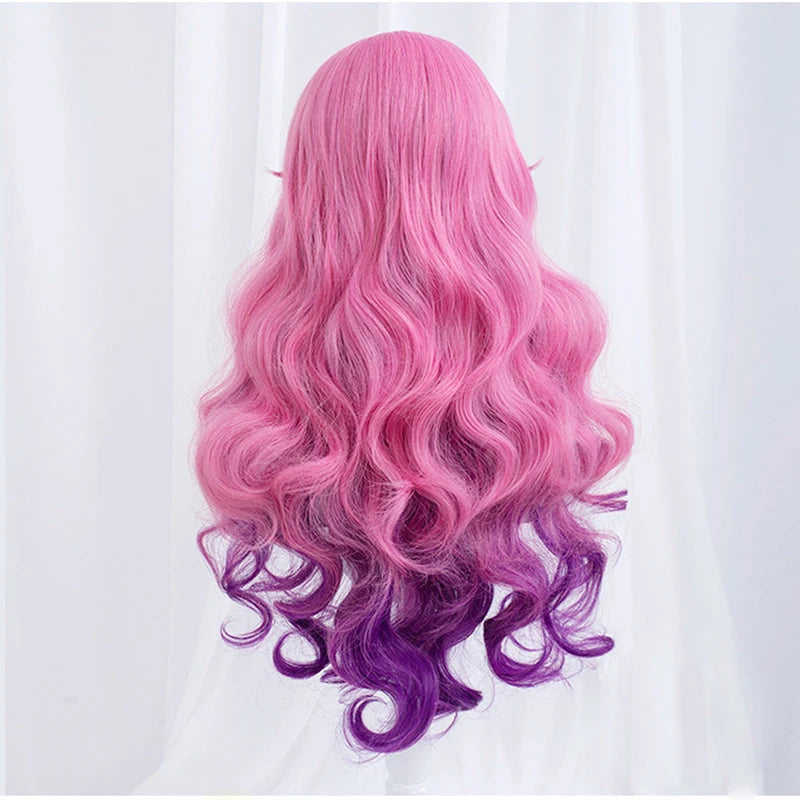 Peruca Ahri Game LOL, 70cm