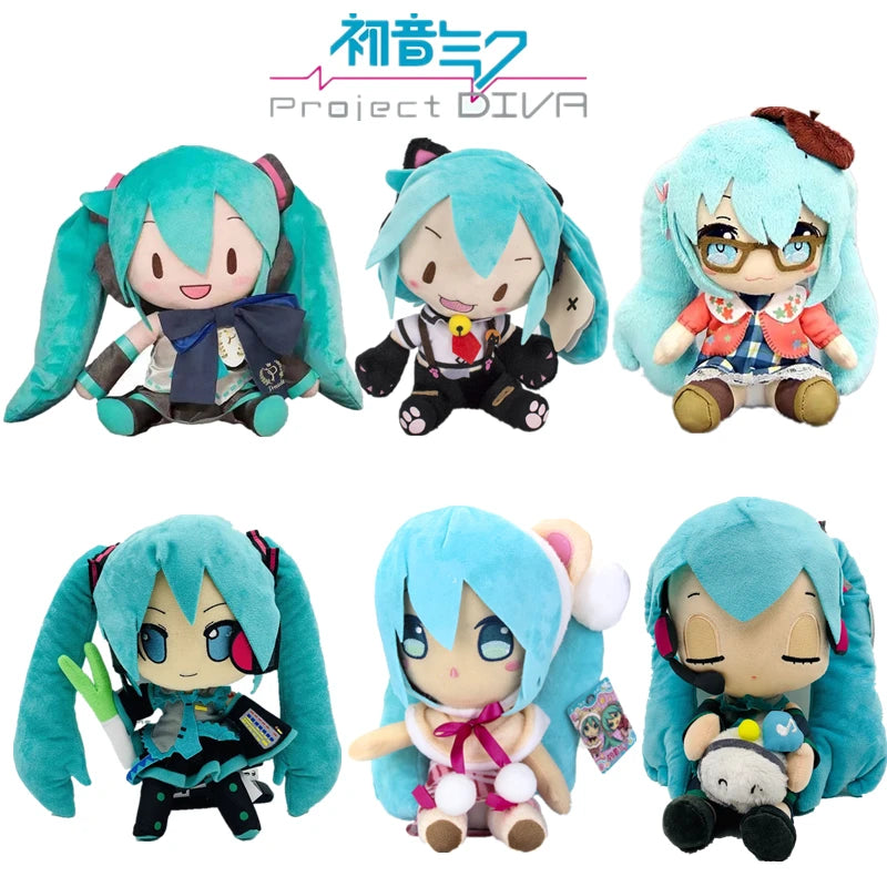 Pelúcia hatsune miku 25-32cm