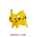 Action Figure Pikachu, Mewtwo, Charmander, Blastoise, Gurado Anime Pokemon, 4-13cm