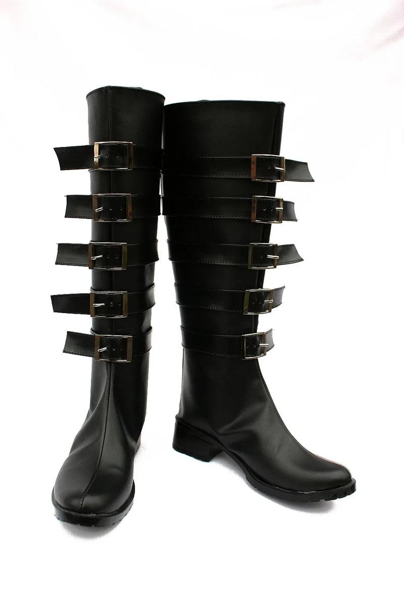 Alice Madness Returns Cosplay Boots para Mulheres, Sapatos de Halloween, Christmas Party Boots, Game Cos, Adulto