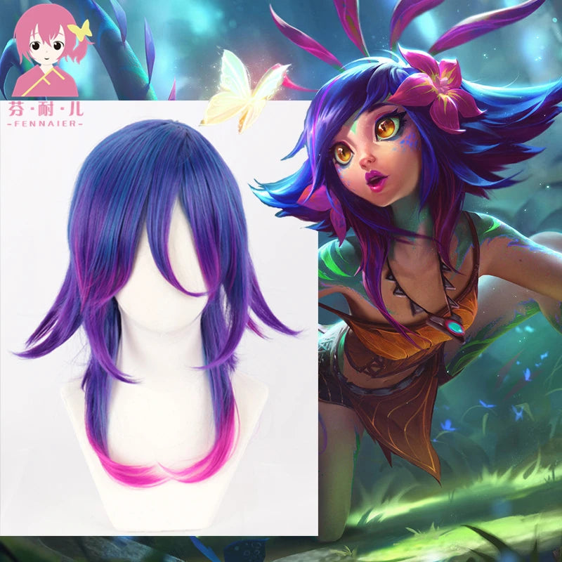 Peruca neeko Game LOL