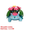 Action Figure Pikachu, Mewtwo, Charmander, Blastoise, Gurado Anime Pokemon, 4-13cm