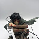 Action Figure Levi Ackerman Anime attack on titan 18cm