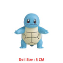 Action Figure Pikachu, Mewtwo, Charmander, Blastoise, Gurado Anime Pokemon, 4-13cm