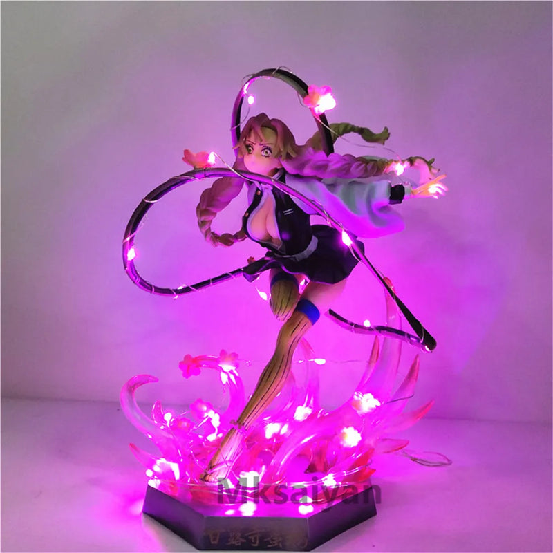 Action Figure Kanroji Mitsuri Anime Demon Slayer, 21 cm