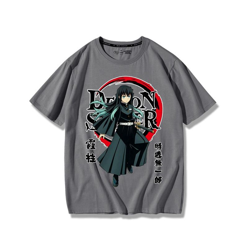 Camiseta casual Anime demon slayer