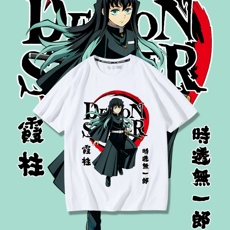 Camiseta casual Anime demon slayer
