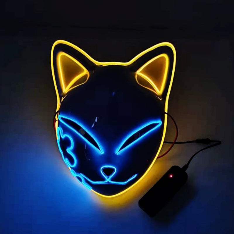 Mascara de led Anime demon slayer