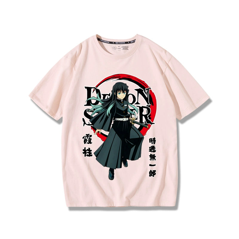 Camiseta casual Anime demon slayer