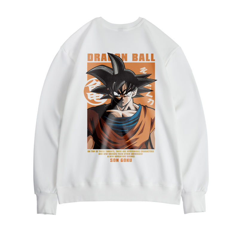 Men's and Women's Japanese-Style Sweater Saiyan Autumn and Winter Anime