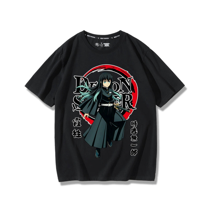 Camiseta casual Anime demon slayer