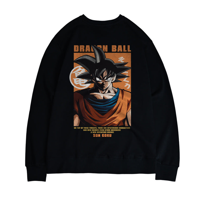 Men's and Women's Japanese-Style Sweater Saiyan Autumn and Winter Anime
