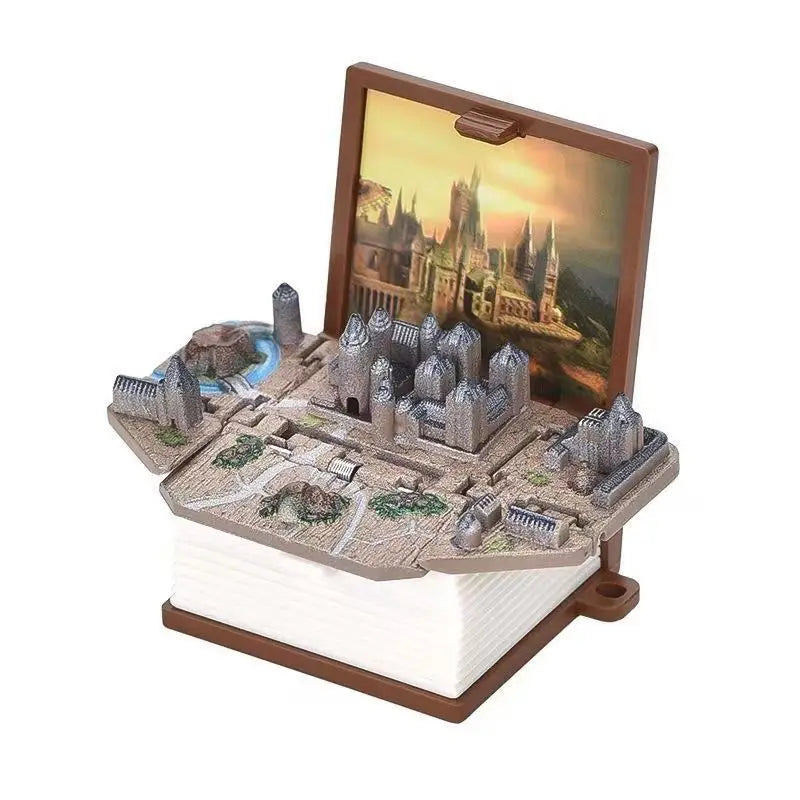 Mini chaveiro de livro 3D Harry potter