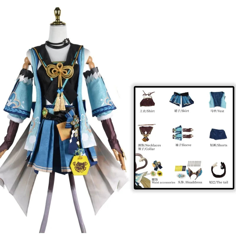 Cosplay Kirara Game Genshin Impact