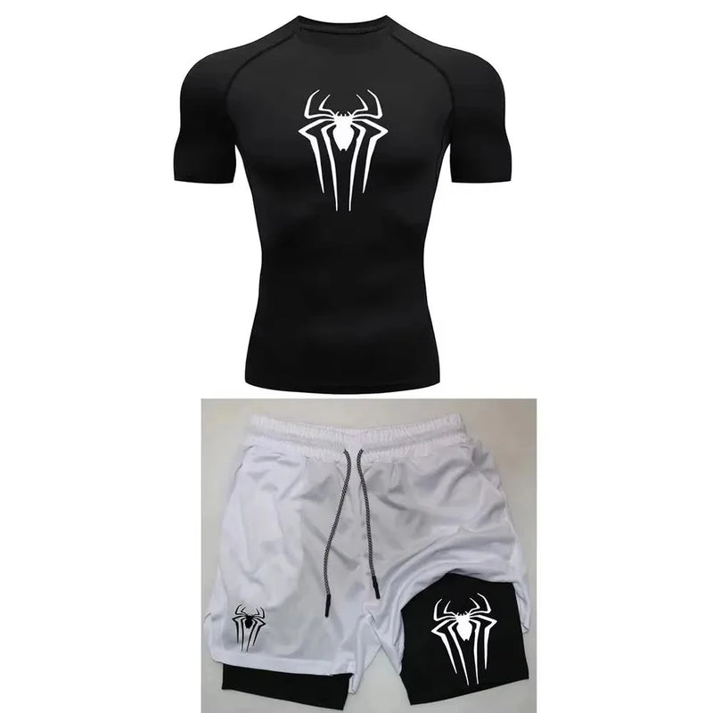Conjunto de compressão do Homem Aranha