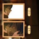 Quadro noturno Led Light Anime Attack on Titan
