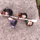 Mini Action Figure Anime Demon Slayer - 1 pçs