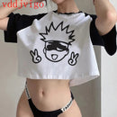 Camiseta gojo satoru, yuji itadori Anime jujutsu kaisen