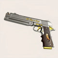 Pistola Ebony & Ivory Anime/Game Devil May Cry