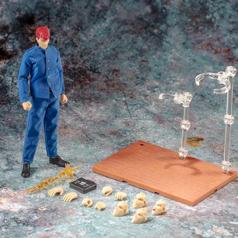 Action Figure Yusuke Urameshi, Kazuma, Kuwabara, Anime YuYu Hakusho