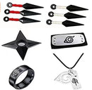 Acessórios Kakashi, Luvas, Máscara Kunai, Luvas Uchiha Anime Naruto