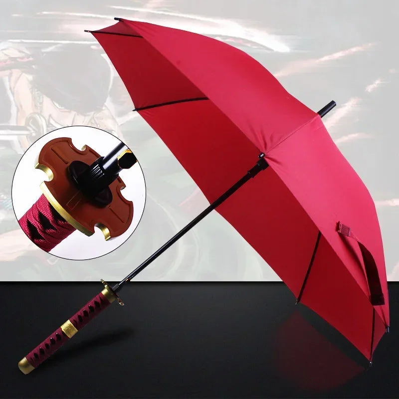 Guarda-chuva Katana Anime Demon Slayer, Tamanho Real