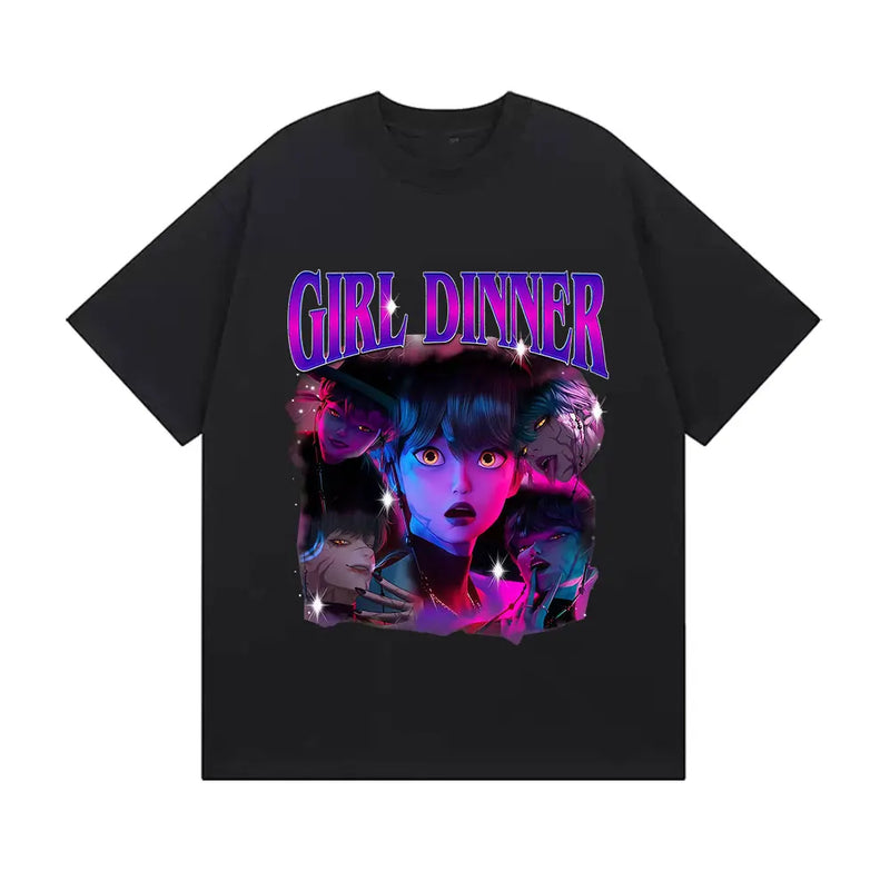 Camiseta Anime kpop huntrix Demon Hunters