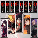 Quadro dos membros da Akatsuki do Anime Naruto