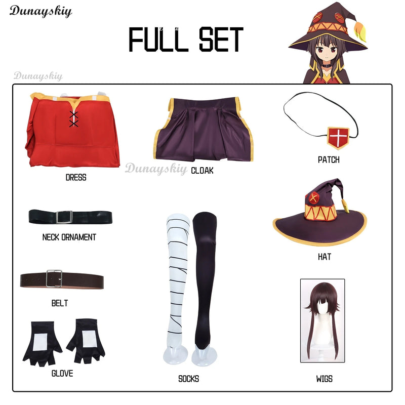 Cosplay Megumin Anime konosuba