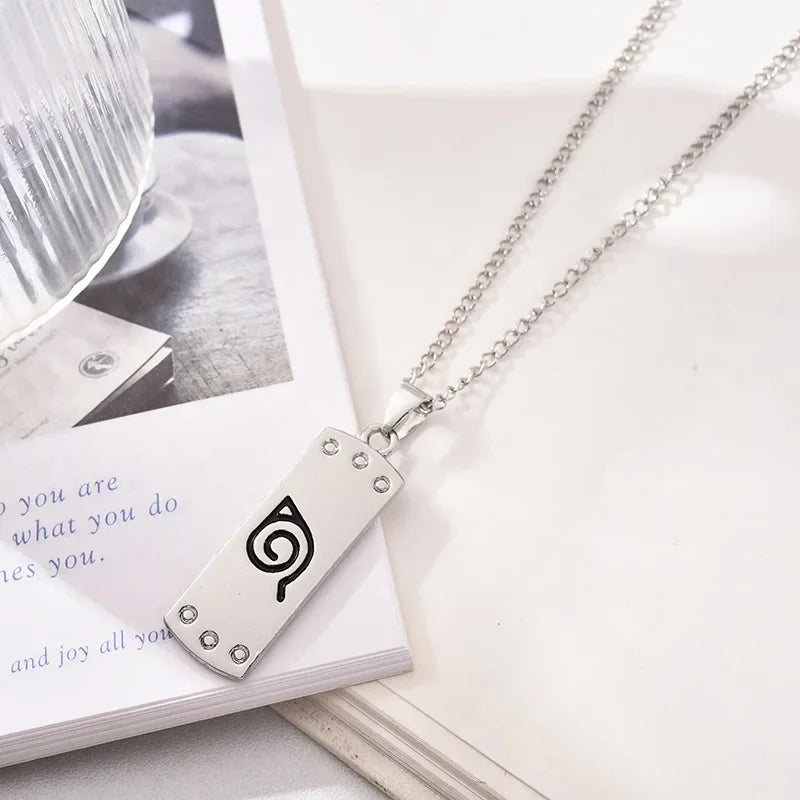 Colar Naruto, Kakashi, Kunai, Zumaki, Shuriken,