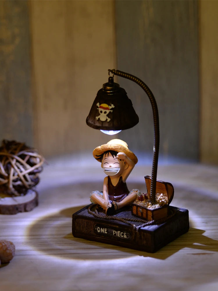Luminaria monkey d. Luffy e Tony Tony Chopper Anime One piece 10x7.5x17cm