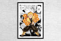 Quadro estilo manga Anime Demon Slayer